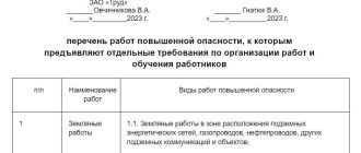 Какие работы не относятся к работам с повышенной опасностью?