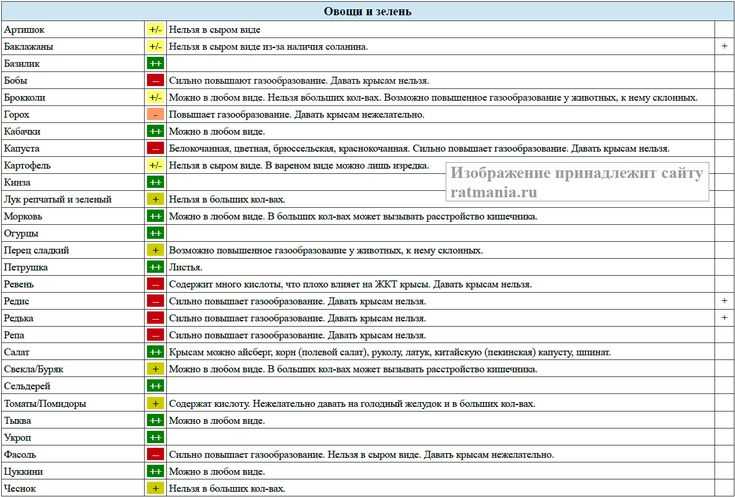 Можно ли крысам домашним крысам есть картошку?