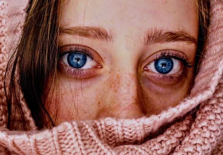 История происхождения голубых глаз