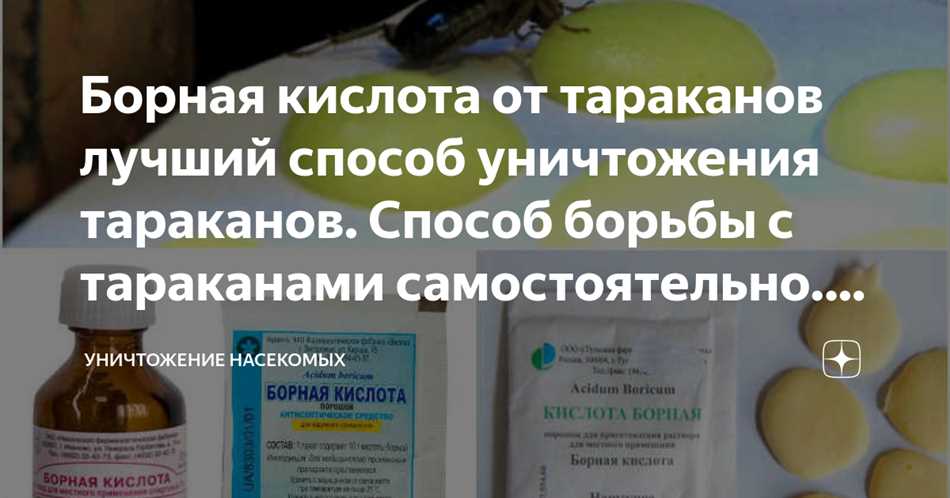 Воздействие борной кислоты на организм