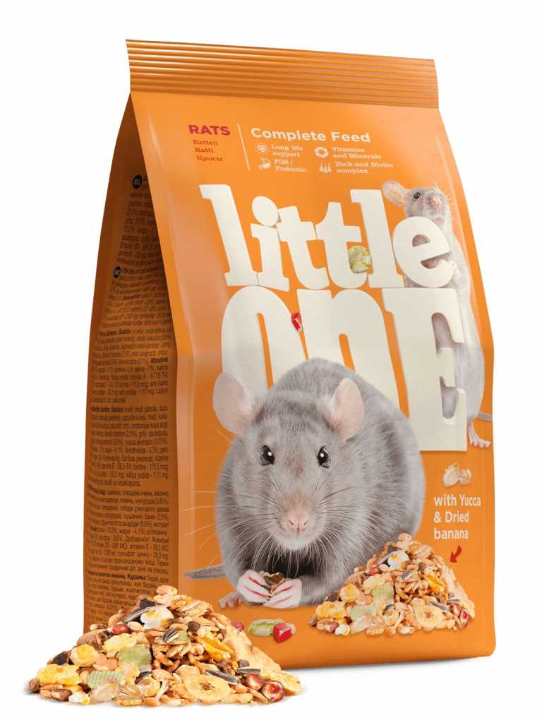 Отходы пищи и кормовые добавки для крыс