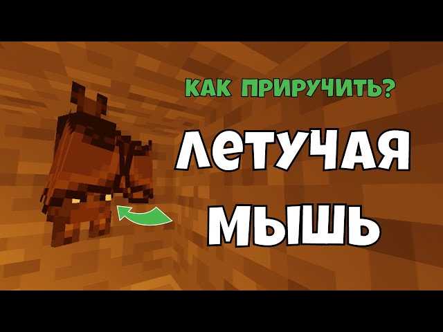 Как приручить в майнкрафте мышей?