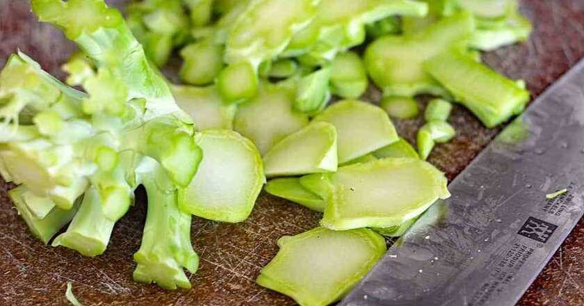 Какие части брокколи можно употреблять в пищу?