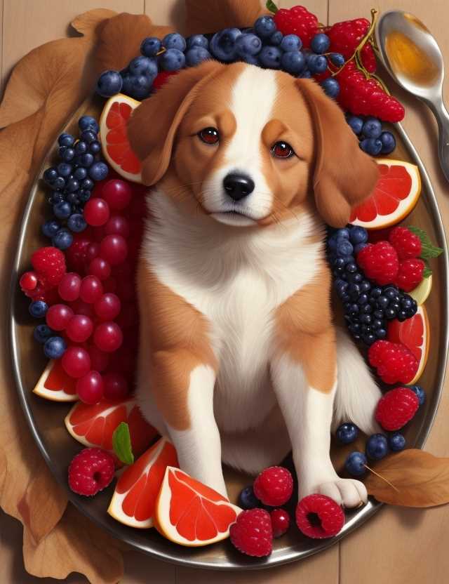 Польза фруктов для мелких собак