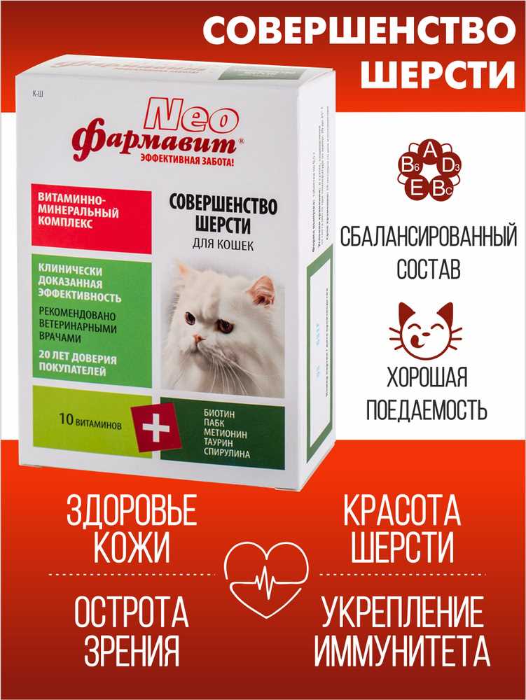 Какие витамины для кота?
