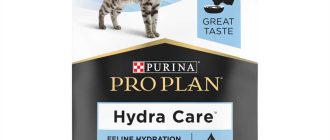 Сколько влажного корма Proplan можно давать кошке в день?